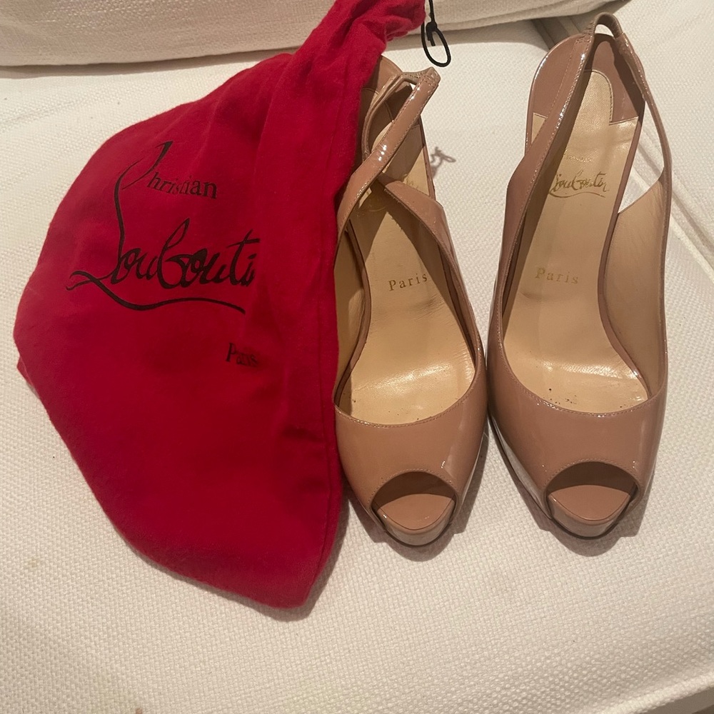 AUTHENTIC CHRISTIAN LOUBOUTIN PRIVATE NUMBER HEELS